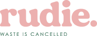 Rudie Waste Is Cancelled Logo