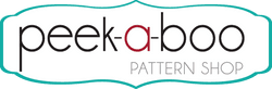 Peek-a-Boo Pattern Shop Logo
