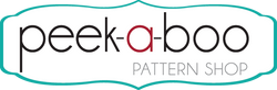 Peek-a-Boo Pattern Shop Logo