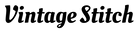 The Vintage Stitch Logo